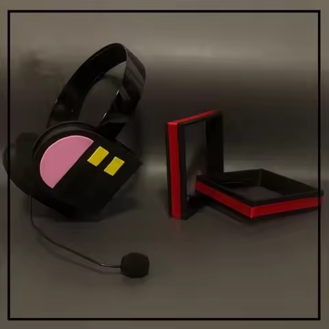 Miku Headset Props Hatsune Headset Cos Headwear Cosplay Props