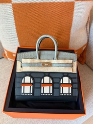 Hermes Birkin 20 灰房 faubourg