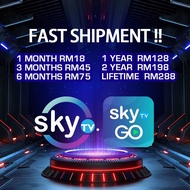 SKYTV 1 BULAN (MOBILE VERSION) SKYTV | FULL CHANNEL | MALAY  SUB VOD | NO LAG | SMOOTH SERVER