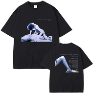 Halsey Lonely Is The Muse T-shirt Lengan Pendek Kapas O-neck T-shirt Camiseta Kasual Hip Hop Tshirt 