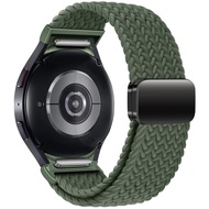 ZUZG No Gaps Braided Band For Samsung Galaxy Watch 7 6 5 4 44mm 40mm/5 pro magnetic bracelet Galaxy