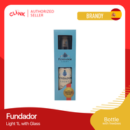 Fundador Light 1L with Glass