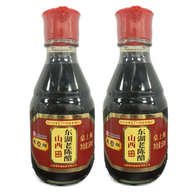 東湖 - Ⓑ調味 山西東湖老陳醋 (160ml❎2 老陳醋) 桌上瓶 釀造食醋 黑醋 陳醋 老醋 料理醋 煮食用醋 平行進口