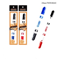 [ Grabbit ] White Board Marker Twin Head WB05