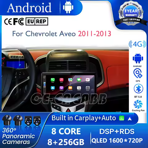 Android 16 BT 5.0 10.33 Inch Car Radio Player GPS Stereo System 1600*720P 4G WIFI FM GPS BT 5.0 For