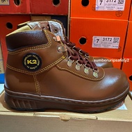 Original K2-14 Brown Steel Toe Safety Shoes