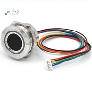 R503-5V RGB LED DC5V UART MX1.25-6Pin Waterproof Capacitive Fingerprint Module Sensor Scanner for  A