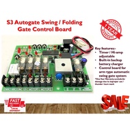 S3 Autogate Swing / Folding Gate Control Board PCB Panel