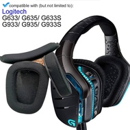 Replacement Ear Pads Cushion and Headband Kit for Logitech G633 G933 G635 G935 G633S G933S Gaming He