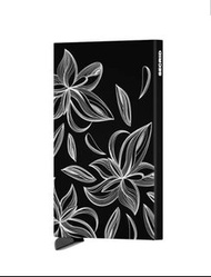 Secrid Card Protector 防盜卡套 - Laser Magnolia - Black