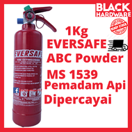 Black Hardware Home 1kg Eversafe Powder Fire Extinguisher Car Safety Keselamatan Bomba Pemadam Api K