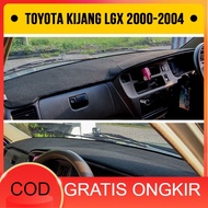 Selimut Dashboard Mobil KIJANG LGX / KRISTA / KAPSUL 2000-2004 Bahan Bludru Halus Lembut Tidak Bikin