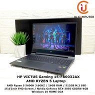 HP VICTUS GAMING 15-FB0032AX AMD RYZEN 5 5600H 8GB RAM 512GB SSD NVIDIA RTX3050 USED LAPTOP REFURBIS