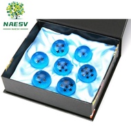 NAESV 7Pcs/Set Dragon Ball Z Crystal Ball, Dragon Ball Z 7 Stars Dragon Ball 7 Stars, Resin Crystal 