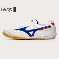 Morelia Sala IN White Blue Futsal Shoes made in japan