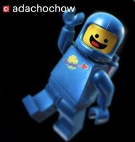 Lego minifigures  Classic Spaceman 經典藍色太空人 (雙面)