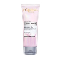Sữa Rửa Mặt LOreal Paris Glycolic Bright Sáng Da 100ml Glycolic-Bright Glowing Daily Cleanser Foam