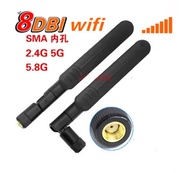 2.4GHz 5GHz 5.8Ghz Dual Band 2.4g wifi Antenna 8dBi SMA Female Connector wifi 2.4 ghz 5G 5.8G Antena