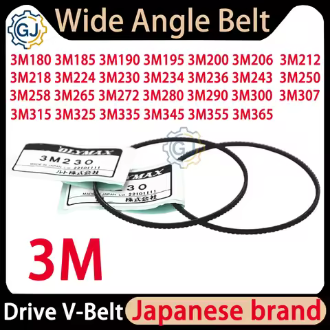 V-Belt 3M Wide Angle Belt 3M180 185 190 195 200 206 212 218 230 234 236 243 250 258 265 272 290 300 