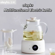 Olayks Multifunctional Health Pot All Glass tea pot 2.8L Boiling Water Cup Electric Kettle Flower Te