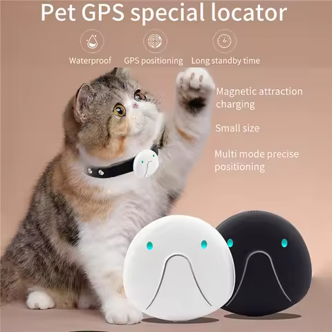 Smart Pet GPS Tracker 2G GPS Wifi Locator Real-Time Call Remote Control Pet Activity Monitor Trackin