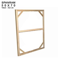 Wooden Frame Stretcher 50x70 cm