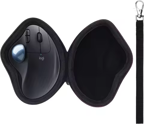 XANAD Case Compatible with Logitech Ergo M575 / M575S / M570 Trackball Mouse, Black