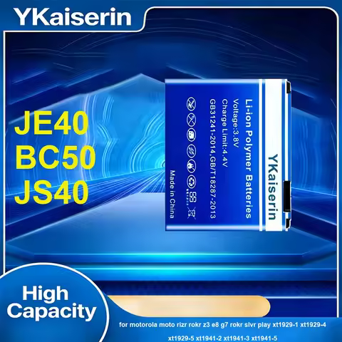 JS40 BC50 JE40 Battery For Motorola Moto Rizr Rokr Z3 E8 G7 Rokr Slvr Play XT1929-1 XT1929-4 XT1929-