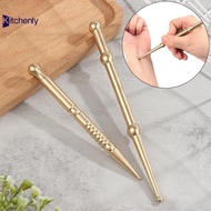 Kitchenly 1Pc Pure Brass Facial Massage Pen Eye Trigger Point Massage Pen Reflex Stimulator Acupoint