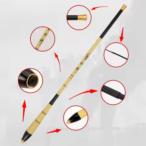 Accessories 1.6-6.3M Casting Rod Mini Rod Carbon Fiber Telescopic Lure Rod Spinning Fishing Rod Fish