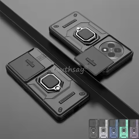 Lens Sliding Window Case For Oneplus 13R Case Oneplus 13R Cover Armor Shockproof Holder Magnetic Pro