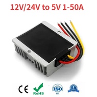 12v 24v to 5v 50A-1A Step Down Voltage Converter Voltage Reducer DC DC Converter Regulator 12 Volt t