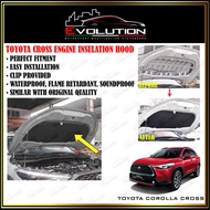 [HIGH QUALITY] TOYOTA COROLLA CROSS ENGINE HOOD INSULATION COVER INSULATION HOOD ENGINE COVER