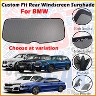 Custom Fit Rear Windscreen Block 67.3% UVB & 66.9% UVA Radiation Car Sunshade BMW X1 X3 X5 F30 318 F