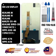ORI LCD DISPLAY LAYAR FOR REALME8I / REALME 9I/ REALME NARZO 50-4G/ REALME 9PRO-5G RMX3472/ OPPO A96
