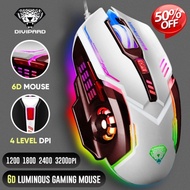 Usb Gaming Mouse Colorful Backlight Divipard G402 3200 Dpi98