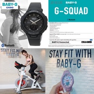 *𝟏𝟎𝟎% 𝐀𝐮𝐭𝐡𝐞𝐧𝐭𝐢𝐜* CASIO BABY-G BSA-B100-1A / BSA-B100-4A2 / BSA-B100 SERIES ANALOG DIGITAL WOMEN SPOR