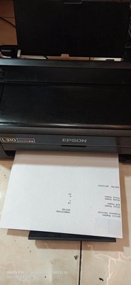 Printer Epson L310 Like New Tinta dye