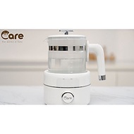 Bình đun nước siêu tốc dung tích 1,2L, công suất 800W, điện áp 220V-50Hz, đun sôi nhanh, khử mùi clo