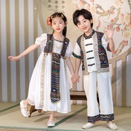 Zhuxi Costume - Minority Traditional Ethnic Wear