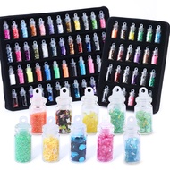Epoxy Filling Set Sparkling Epoxy Resin Glitter Powder Heart Star Micro Beads Nail Art Sequins For J