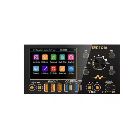 I2C C10 Ultra-High Precision Multifunctional Waveform Ammeter with Flash Charging Multimeter Compani