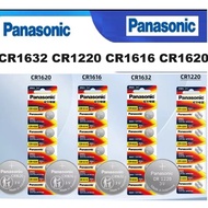 PANASONIC Battery CR1632 CR1620 CR1616 CR1220 3V Button Cell Coin Batteries for Watch