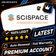 SciSpace Premium Account | AI Research Assistant | Research Paper Reader & Literature Review Tool | 