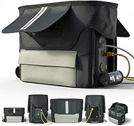 Heavy-Duty Portable Power Station Storage Bag Compatible with DELTA 2 Max,Waterproof Large Protectiv