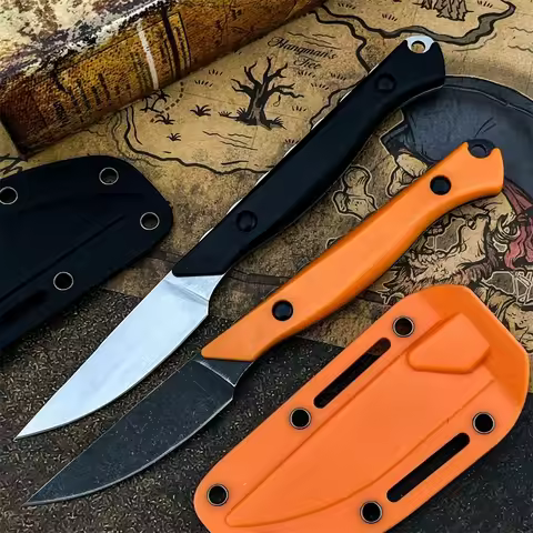 Fixed Blade Knife 8Cr13Mov Nylon Fiber Handle Outdoor Rock Climbing Fishing Backpacking Portable Hol