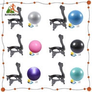 [Buymorefun] Yoga Ball Chair, Yoga Ball Seat Multifunctional, Anti Slip, Office Ball Chair, Fitness Yoga Ball Chair for Gym