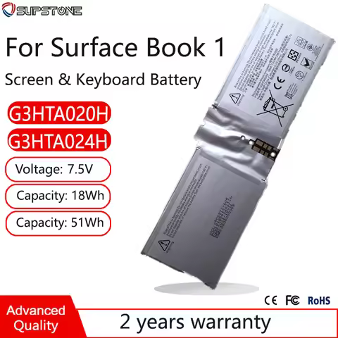 G3HTA020H G3HTA024H Screen Keyboad Battery For Microsoft Surface Book 1 13.5" Inch 1703,1704,1705,CR
