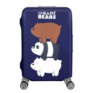 cover luggage cover We Bare Bears NavyBlue