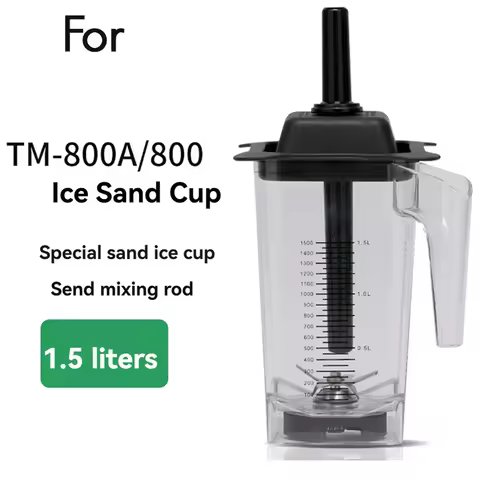 A74U 1.5L Blender Cup With Blender Bar For JTC TM-800A/800 Blender Juicer Container Tank Replacement